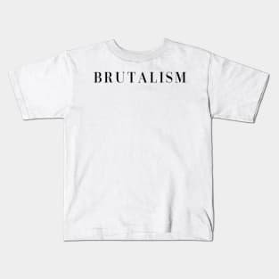 BRUTALISM Architectural Design Kids T-Shirt